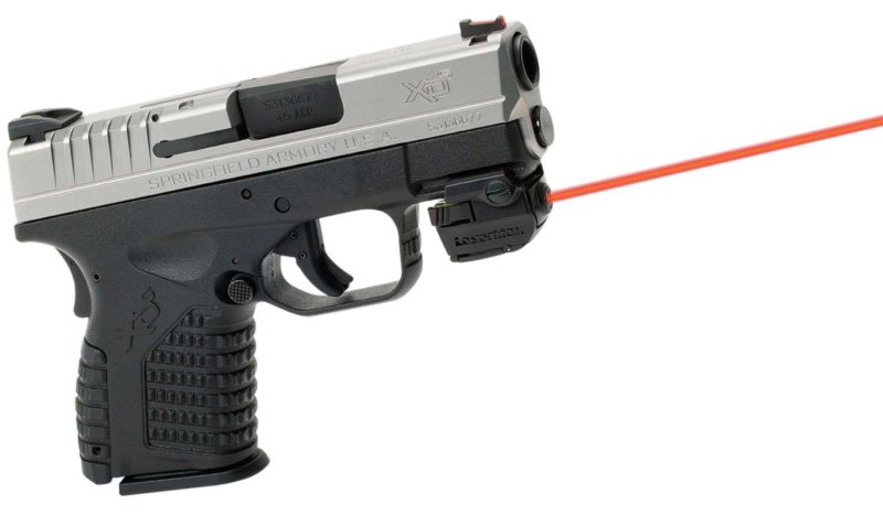 LaserMax LMSMICRO2R Red Micro II Laser, 650nm, 5mW, Black, Picatinny Mount