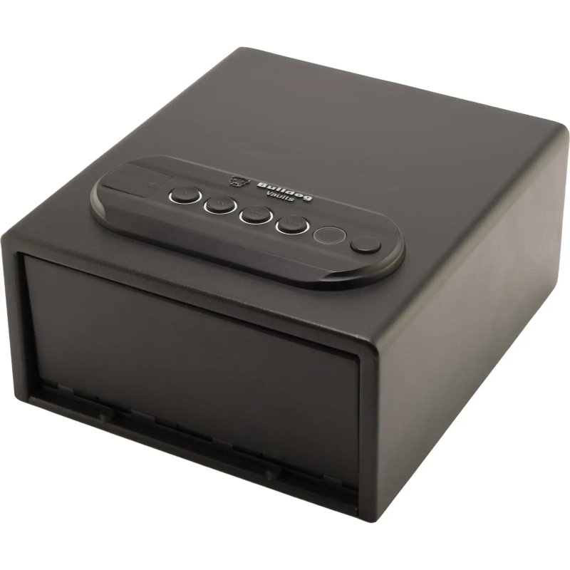 Bulldog BD70TV Single Pistol Vault 11x8x5 Trio Lock Key LED Code