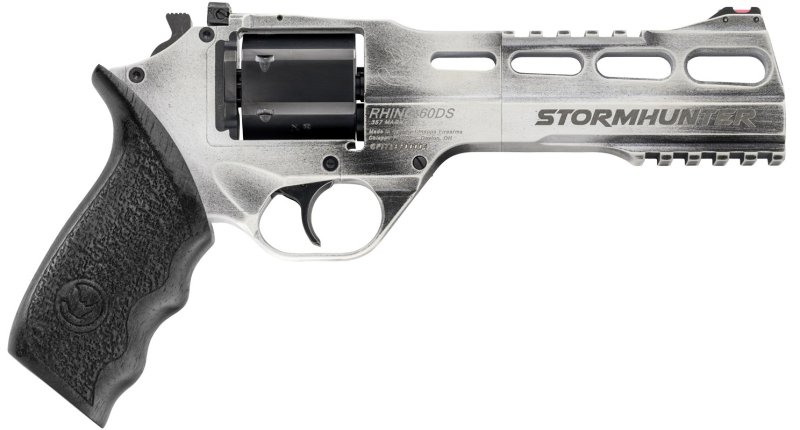 Chiappa 340334 Rhino 357MAG 6" StormHunter Gray, Adj. Fiber Optic Sight