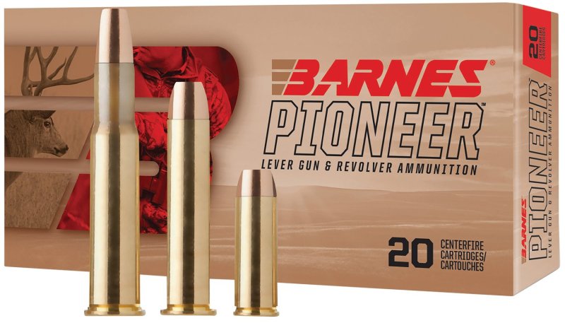 Barnes Bullets Pioneer 30-30 Win 150 Grain TSX FN Brass 20 Rounds