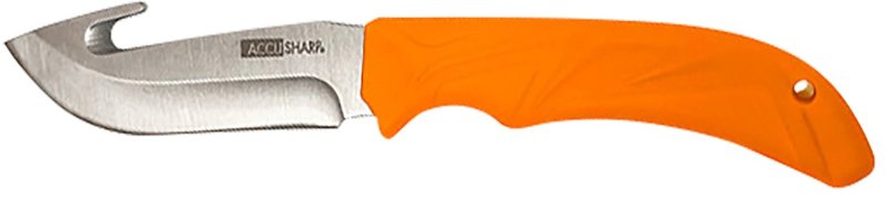 Accusharp Gut-Hook Knife 3.5in Blade - Non Slip Grip