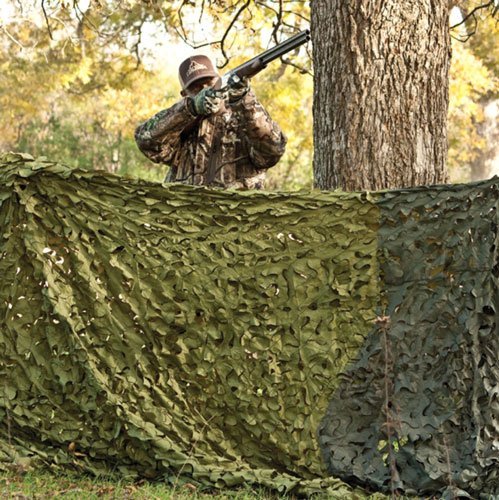 Red Rock Gear 3D Leaf Cut Woodland Camouflage Netting 810G