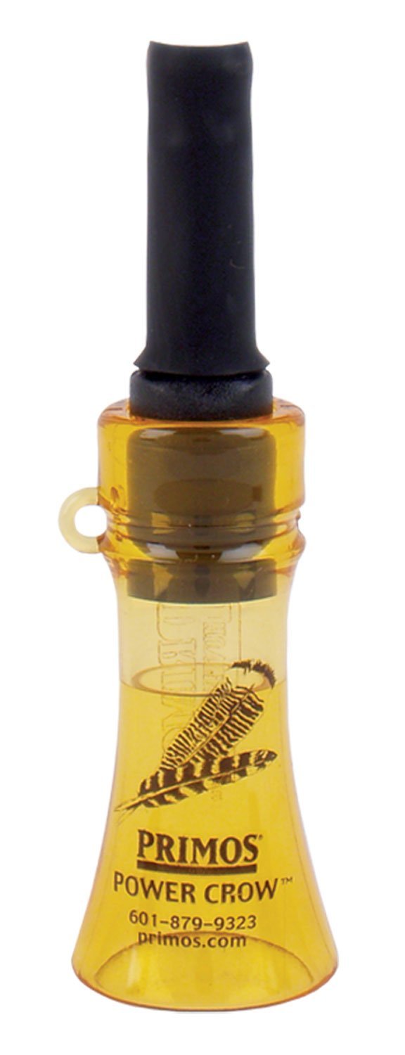 Primos 330 Crow Turkey Locator Call Plastic Black Yellow Loudest