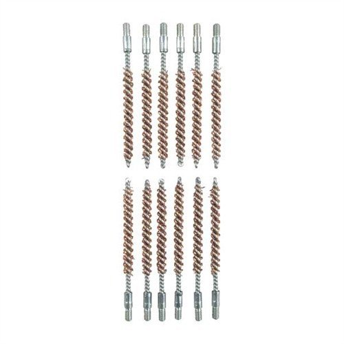 Brownells Double-Tuff 22 Caliber Bronze Rimfire Rifle Brush 12 Pack