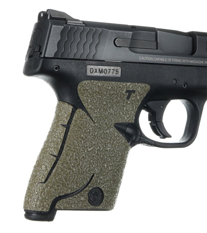 Talon Grips 705M Textured Moss Rubber Grip for S&W M&P Shield 9/40