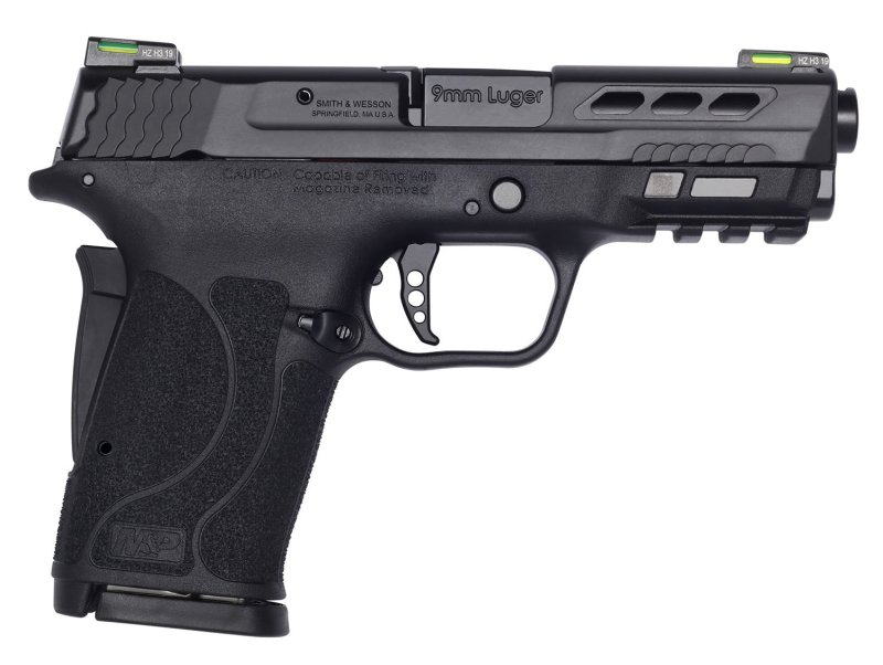 SMITH & WESSON PC Shield EZ 9mm 3.8" 8rd Pistol w/ No Thumb Safety - Black