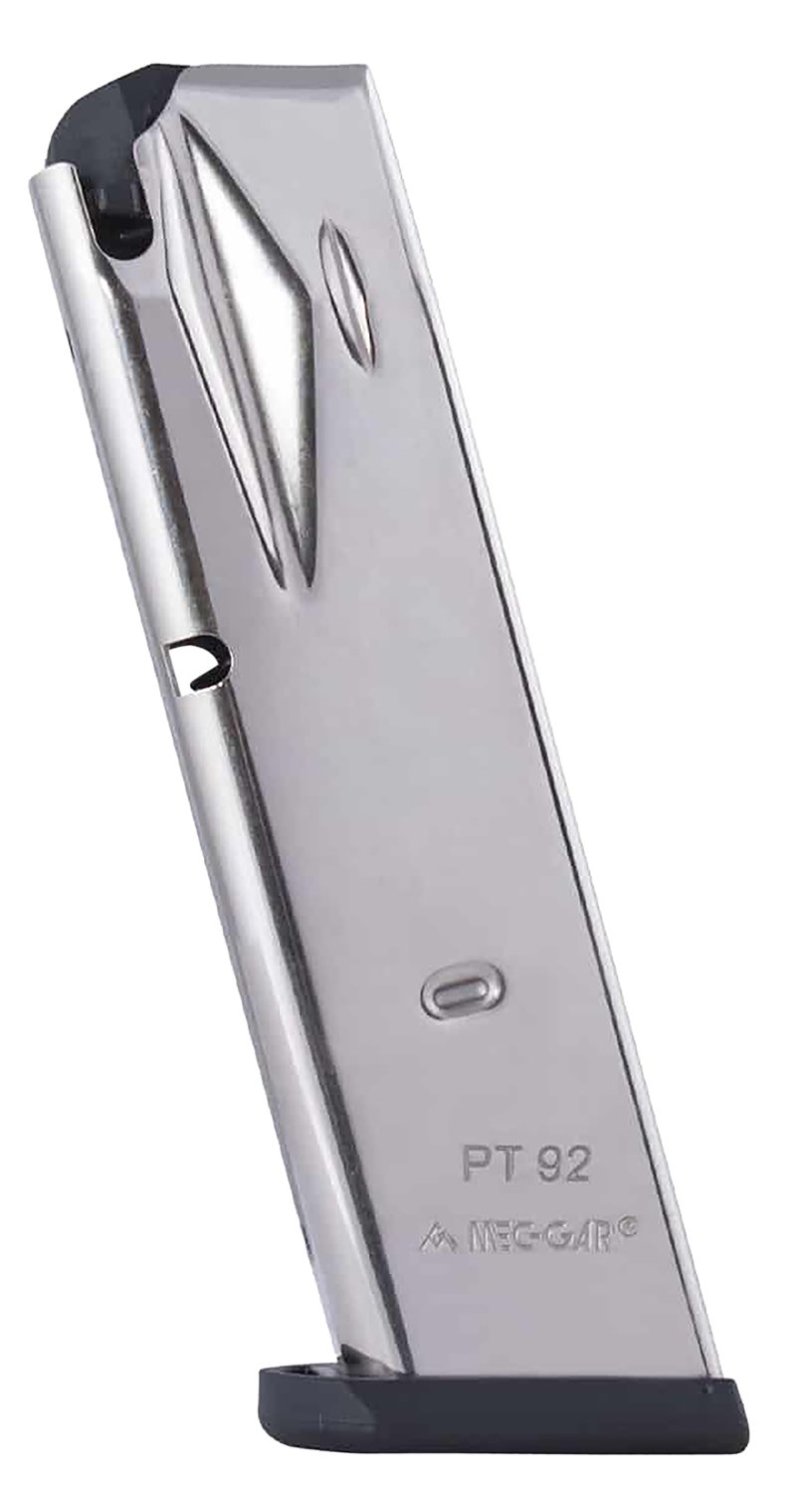 Mec-Gar PT9215N Taurus PT92/99 15rd 9mm Compatible w/ Nickel
