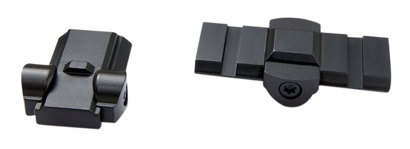 Burris Optics Ruger-to-Weaver Base Adapter Steel Matte Black