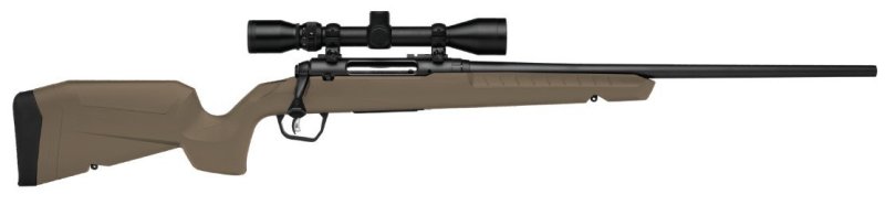 Savage 32160 Axis 223 Rifle 4+1 Matte Black FDE Synthetic Stock 22"