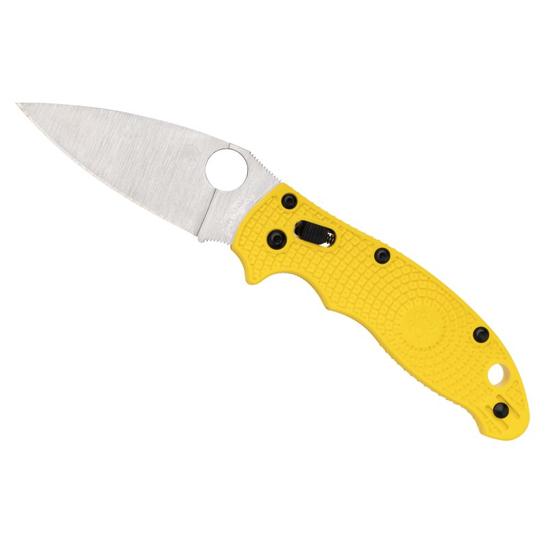Spyderco Manix 2 Salt CPM MagnaCut Yellow Lightweight C101PYL2