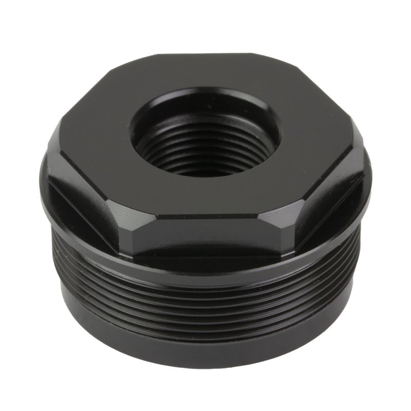 HUXWRX RAD 1984 Direct Thread Adapter 1/2-28 Black Nitride