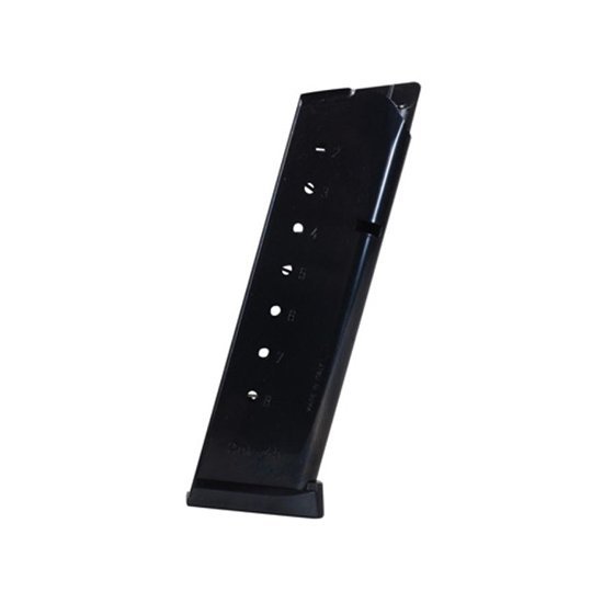 RWB 1911 .45 ACP 8-Round Magazine with Black Rubber Buttpad