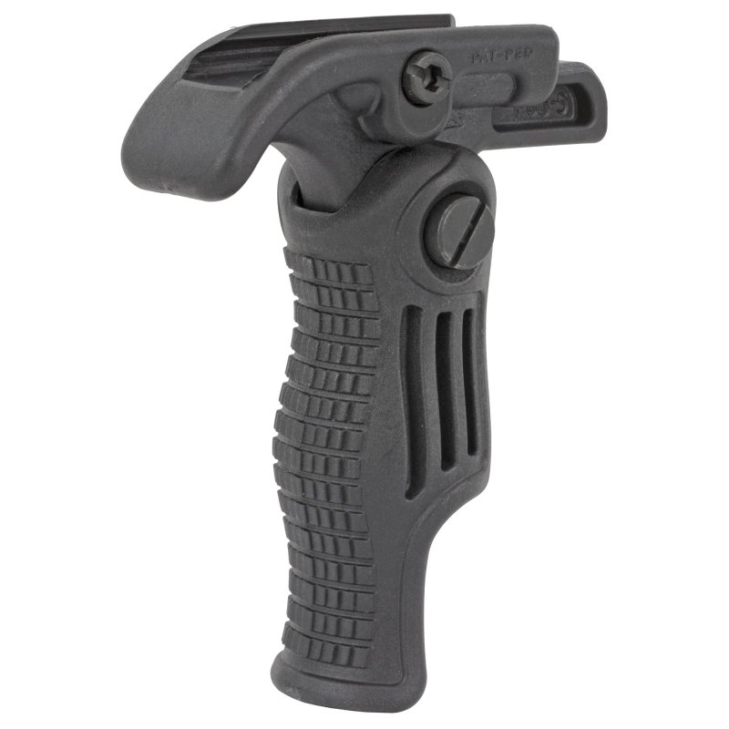 FAB Defense FX-FGGSB Tactical Folding Foregrip Black Polymer 1913 Rail