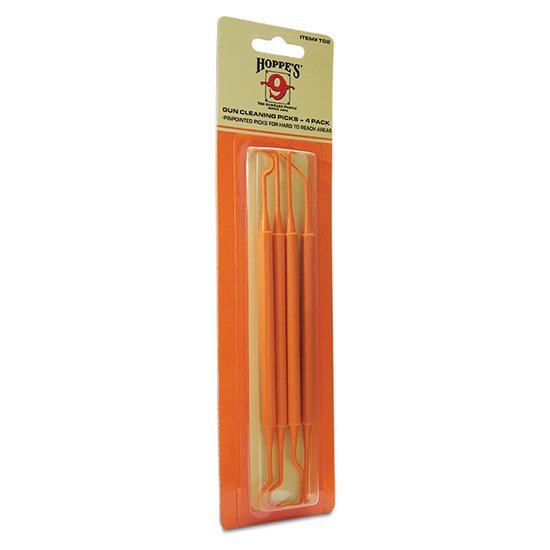 Hoppe's T02 Cleaning Picks 4 Pack Plastic Non-Scratch Precision Tools