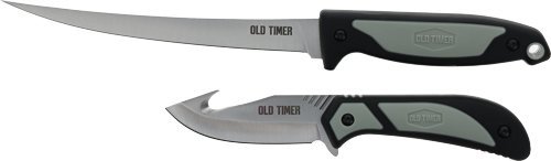 Old Timer 1259516 Boss Hunt/Fish Combo Set With Sheath