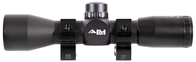 AIM Sports JTM432B Tactical Compact 4x32mm Mil-Dot Black