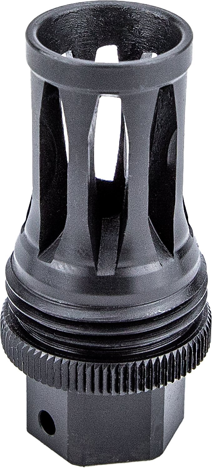 Kgm A-QD-FH-S-1 Quick Detach Flash Hider Black Nitride Steel 1/2"x28
