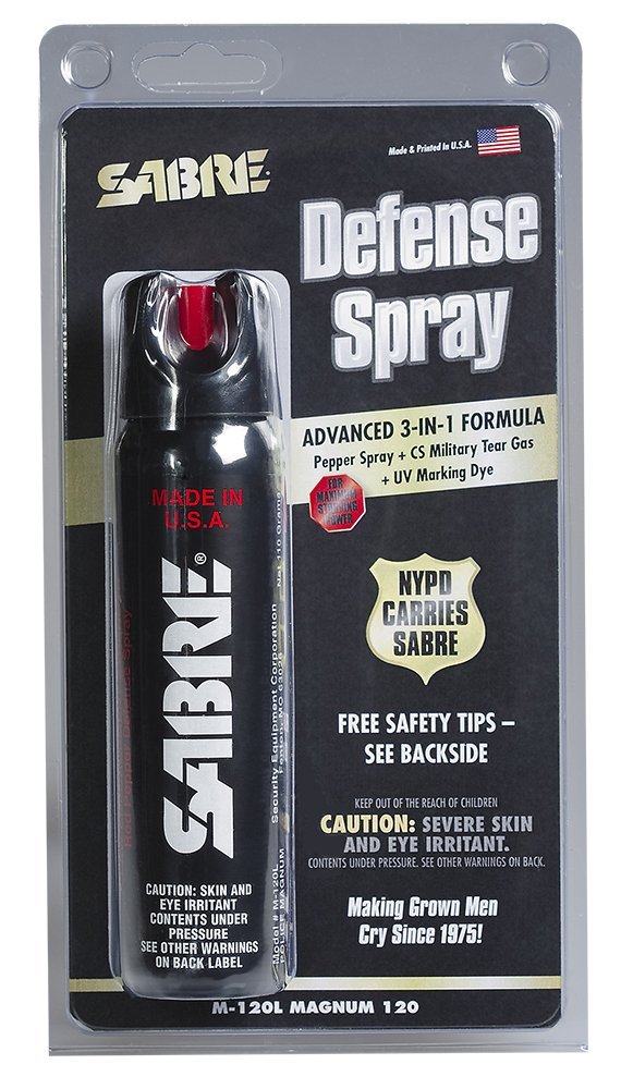 Sabre Police Magnum 120 Self Defense Spray - 4.36 oz