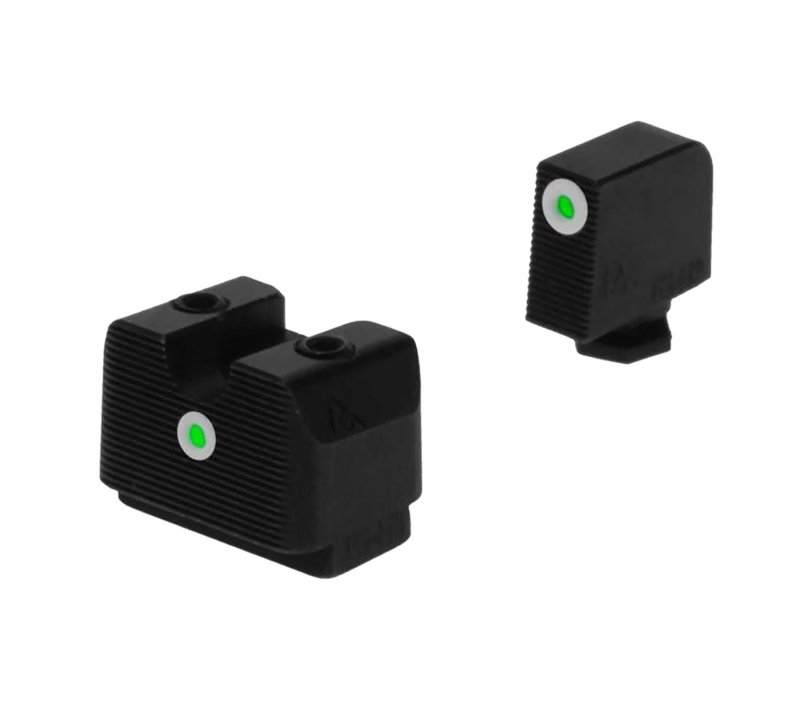 Rival Arms RA4B231G In-Line MOS Night Sights Green Tritium