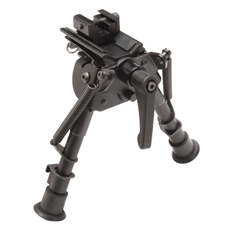 TruGlo TG8902S Tac-Pod Pivoting Bipod 6"-9" with Picatinny Adapter