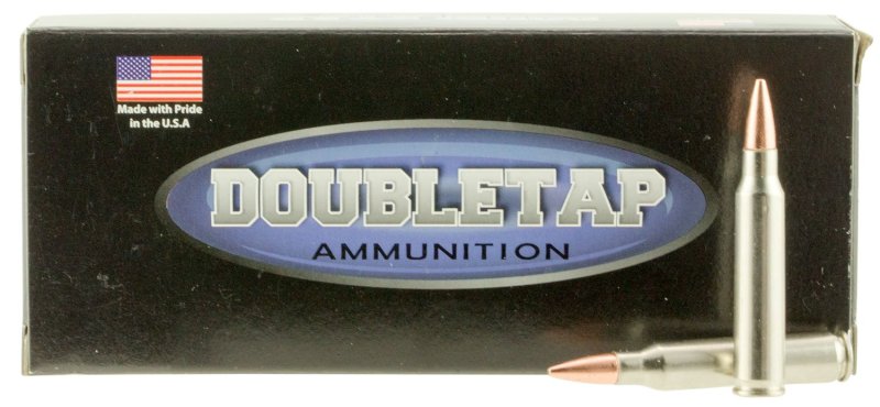 DoubleTap Ammunition 223R62X Tactical Rifle Ammo 62gr Lead-Free 20 Rounds