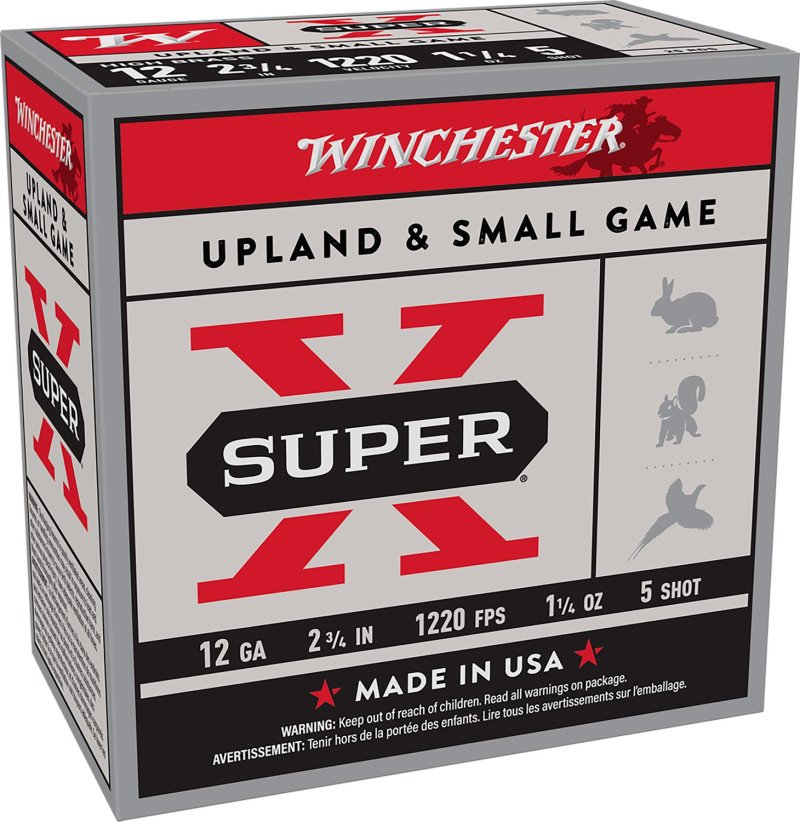 Winchester X12P5 Super X 12 Gauge 2.75 In High Brass Game Load