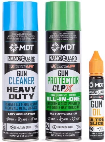 MDT Tactical NANOGUARD 3-Step Rifle/Handgun Bore Cleaning Kit