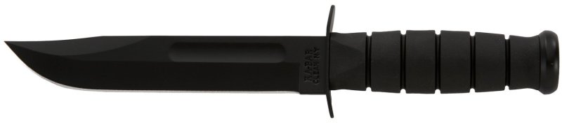 Ka-Bar 1211 Fighting Utility Knife 7 In 1095 Cro-Van Kraton Handle