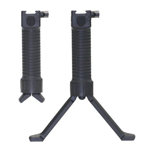 GPS GPS-02 Grip Pod Picatinny Mount Fits 7-9 In Rails Black