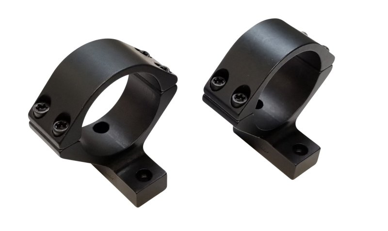 Talley B950719 Scope Mount/Ring Combo 1" Tube Black Aluminum High