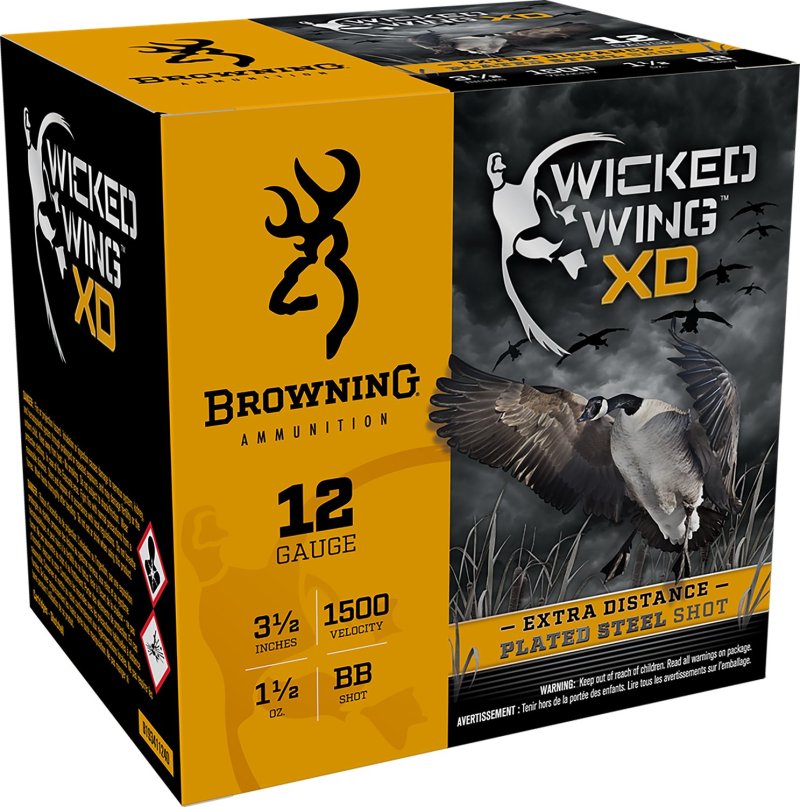 Browning Wicked Wing XD Extra Distance 12 Gauge 3.50 In