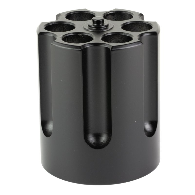 Caliber Gourmet CBG1007BK Black Aluminum Revolver Cylinder Pen Holder