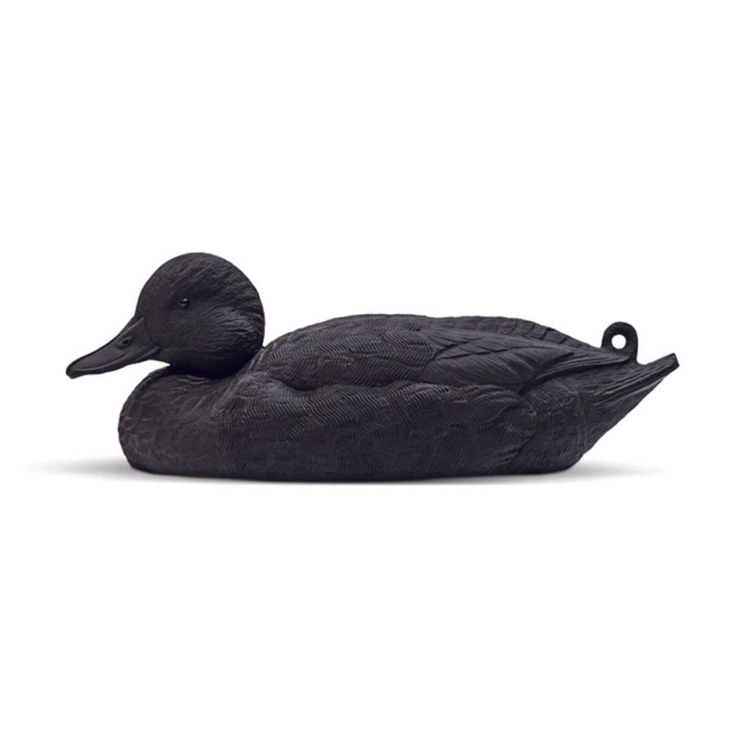 Rig 'Em Right 333-BKO Mainline Blackouts Duck Decoy 6-Pack HDPE Plastic