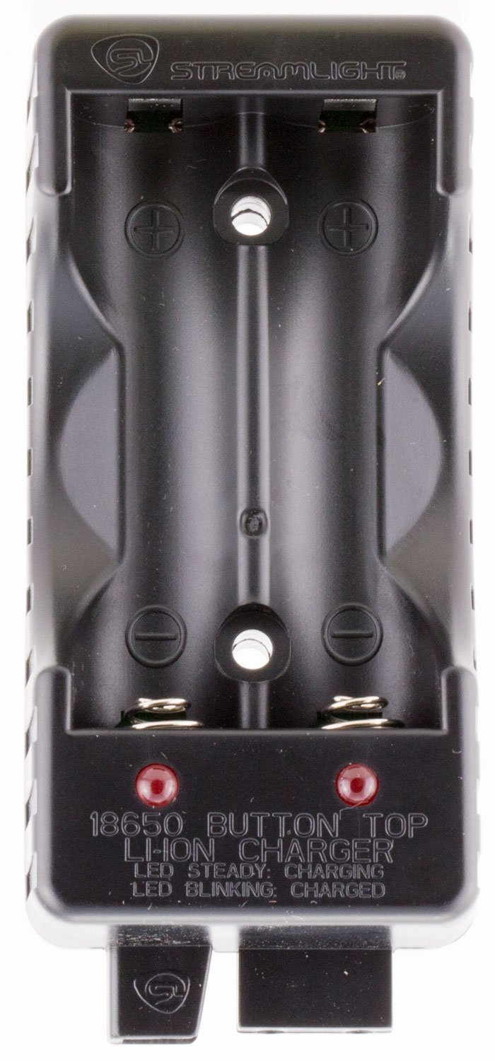 Streamlight 22100 Dual Channel 18650 Li-ion Battery Charger Black
