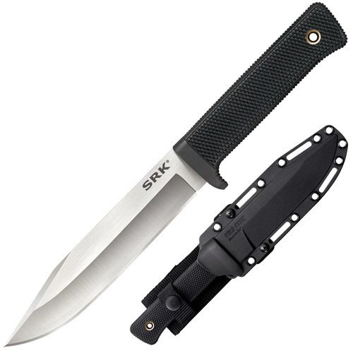 Cold Steel SRK 10.75" San Mai Fixed Blade Knife - Kray-Ex Grip