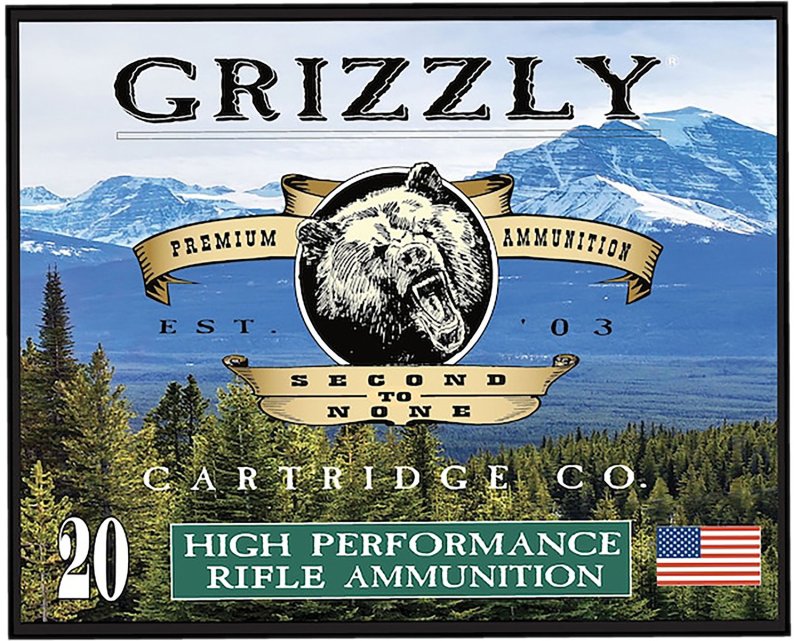 Grizzly GC357S3 357Sig 125gr FMJ Flat Point Ammo 20/Box