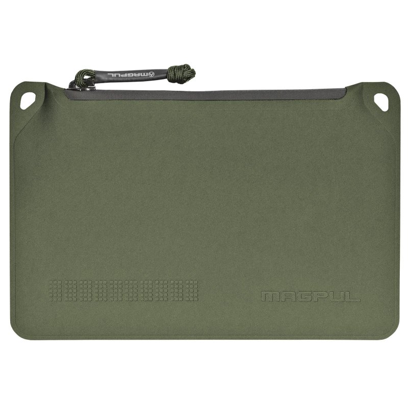 Magpul MAG856-315 DAKA Pouch Small 6"x9" OD Green, Water-Resistant Zipper