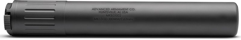 AAC MK13-SD 30 Cal Suppressor 9.5 In Black Cerakote Titanium