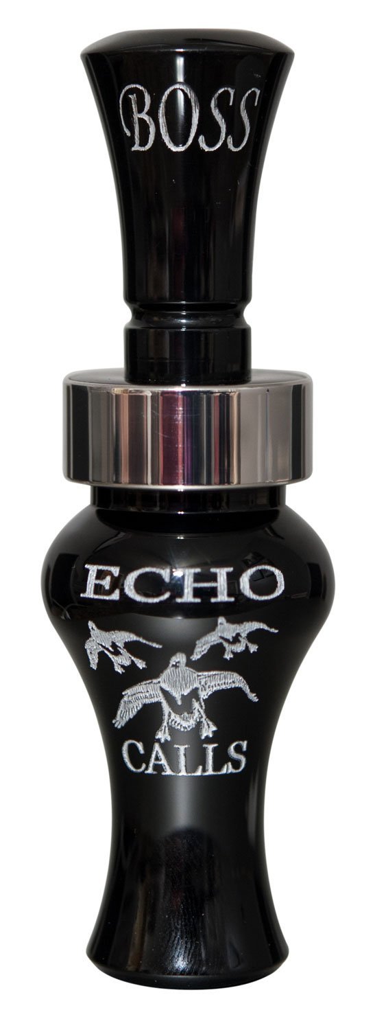 Echo 80002 Boss Open Call Single Reed Black Acrylic Mallard Call