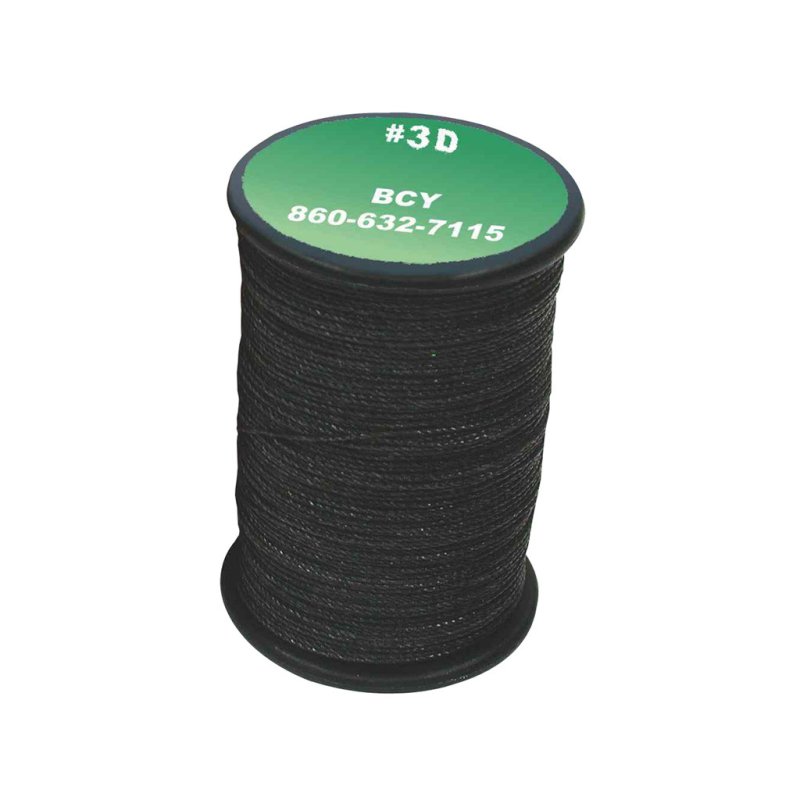 BCY 3D End Serving Black 120 Yards Archery Serving Material