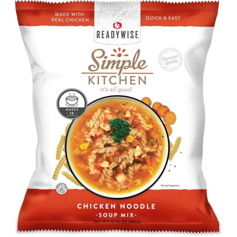Readywise Simple Kitchen Chicken Noodle Soup