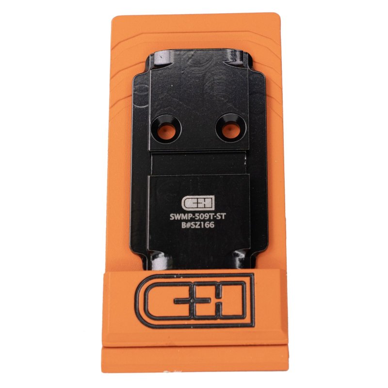 C&H Precision SWMP-509T-ST Optic Mount Plate M&P 2.0 to Holosun 509T Black