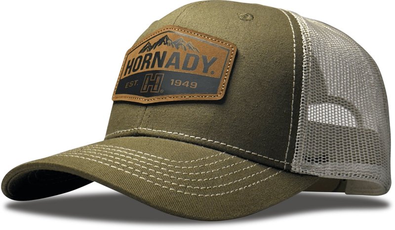 HDESIGN 32170 2-Tone Mountain Trucker Hat Sage Snapback Mesh
