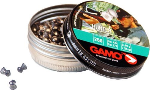 Gamo Hunter Round Nose Pellet .177 Tins OF 250 Blister 6320824BL54