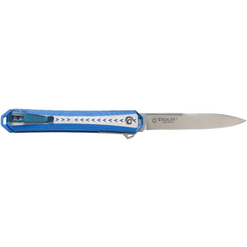 Columbia River Knife & Tool Stickler 12C27 Satin 3.38 In Blue