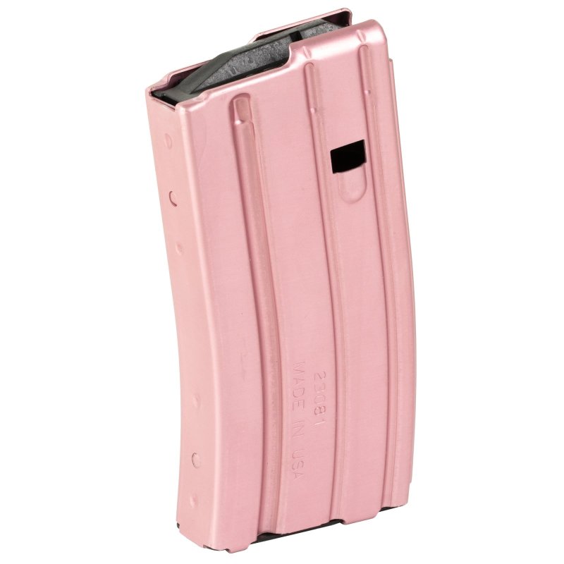 DURAMAG AR-15 Magazine 300 BLACKOUT 20Rds Pink Aluminum
