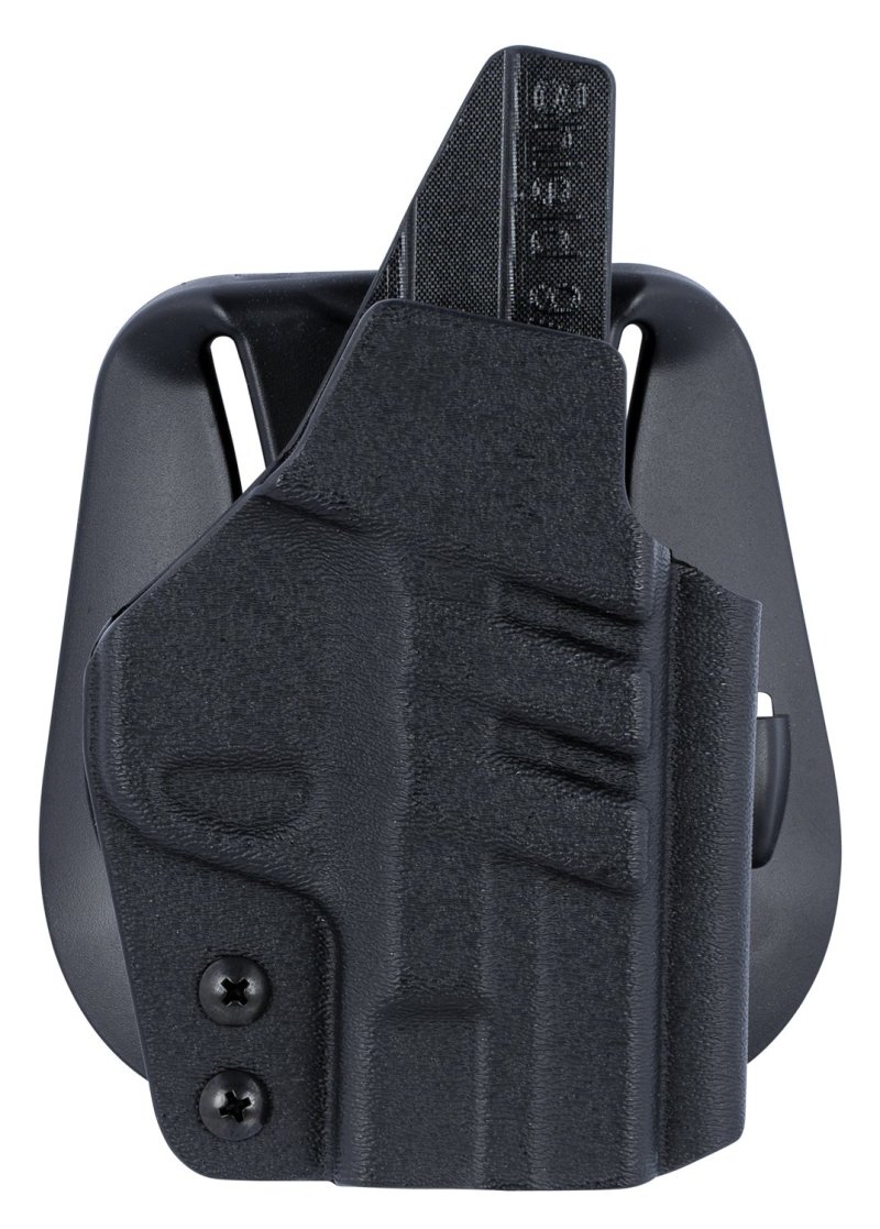 1791 Gunleather TACPDHOWBSHIELDBLKR Kydex OWB Holster S&W Shield RH Black