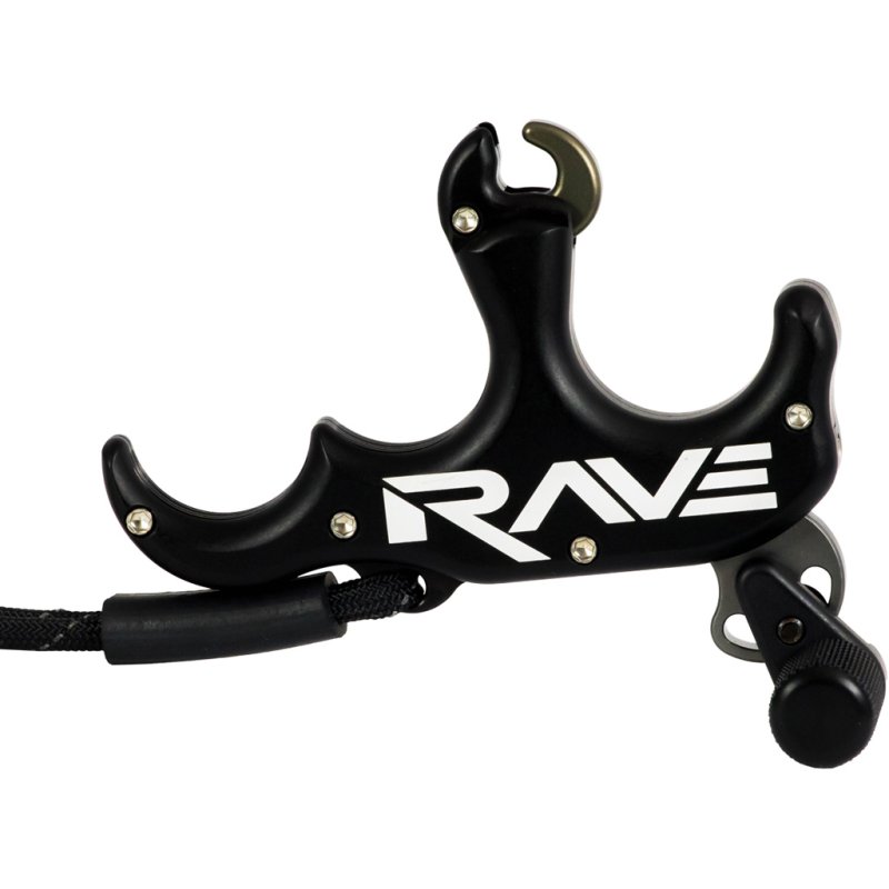 TRU Ball TRV3-BK Rave Release 3-Finger Black Adjustable Trigger