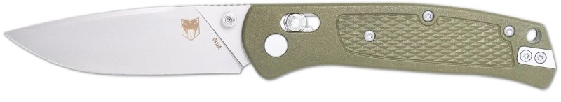 CobraTec Knives EDC Scout Grivory Bar Lock Folding Blade OD Green