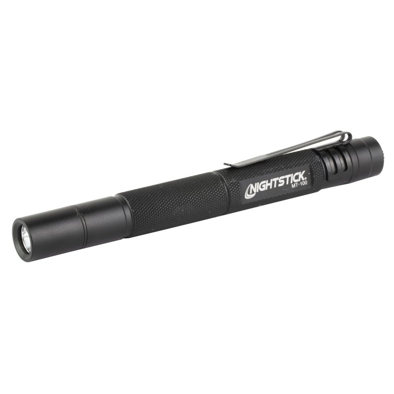 NightStick MT-100 Flashlight 130 LUMENS 5.4 In Black Aluminum